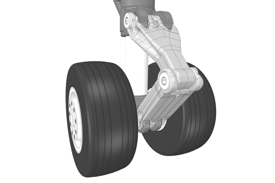Topology optimization of an axle
