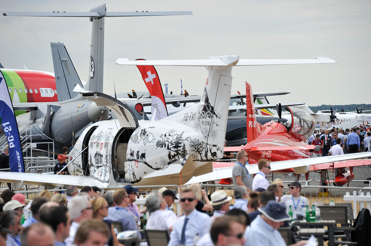 Farnborough International Air Show Planes