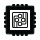 Icon symbolizing semiconductors