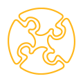 Icona della collezione Ansys Connect gialla