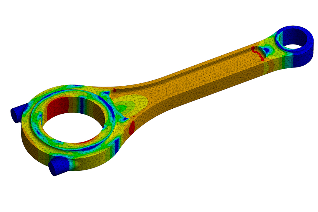 Mechanical fatigue conrod