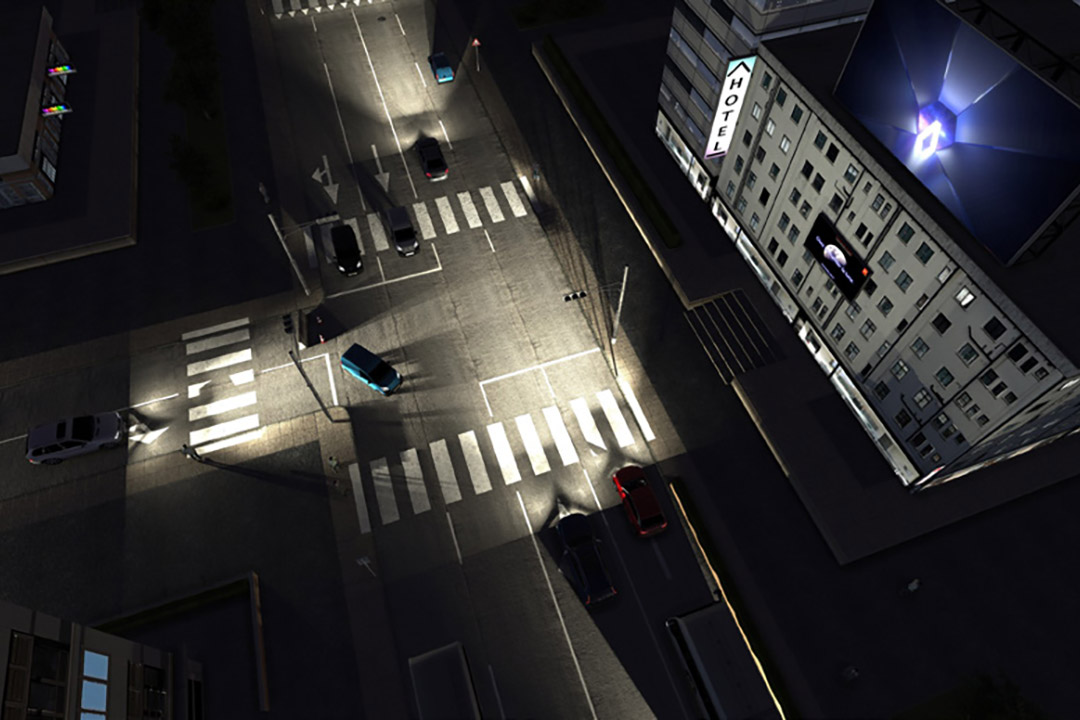 Automotive Headlamp Testing Software Ansys VRXPERIENCE